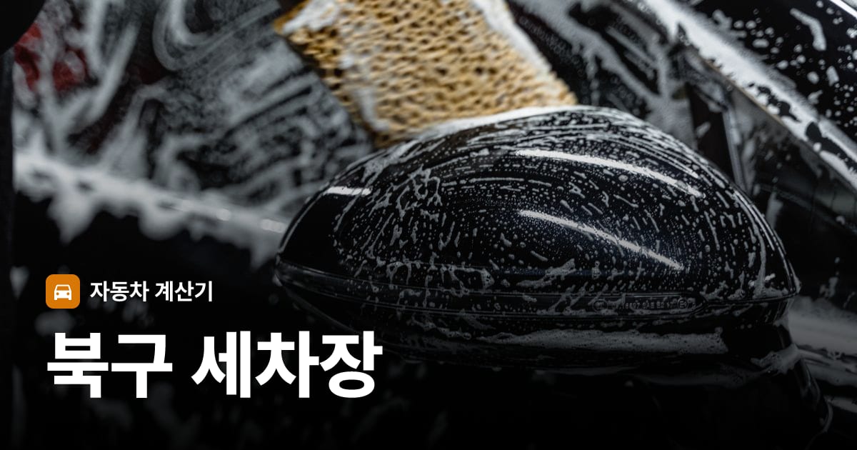 자동차 세차