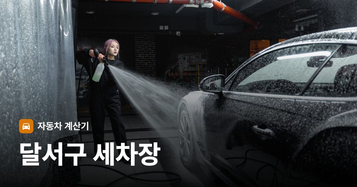 자동차 세차