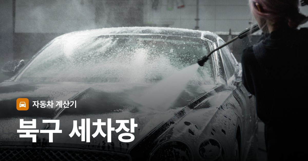 자동차 세차