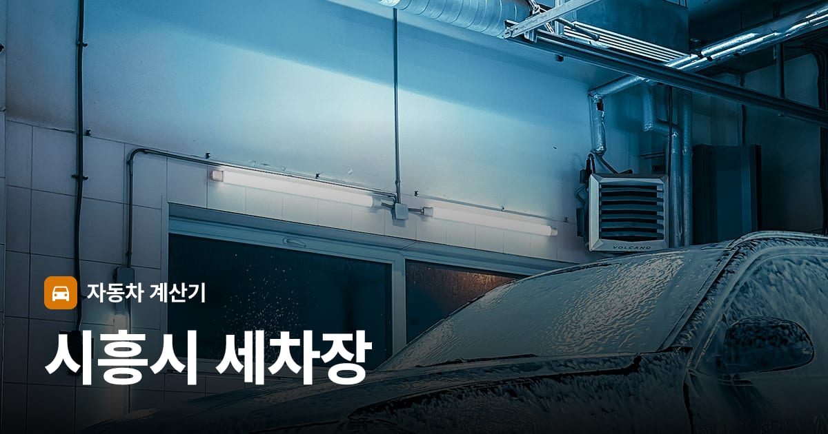 자동차 세차