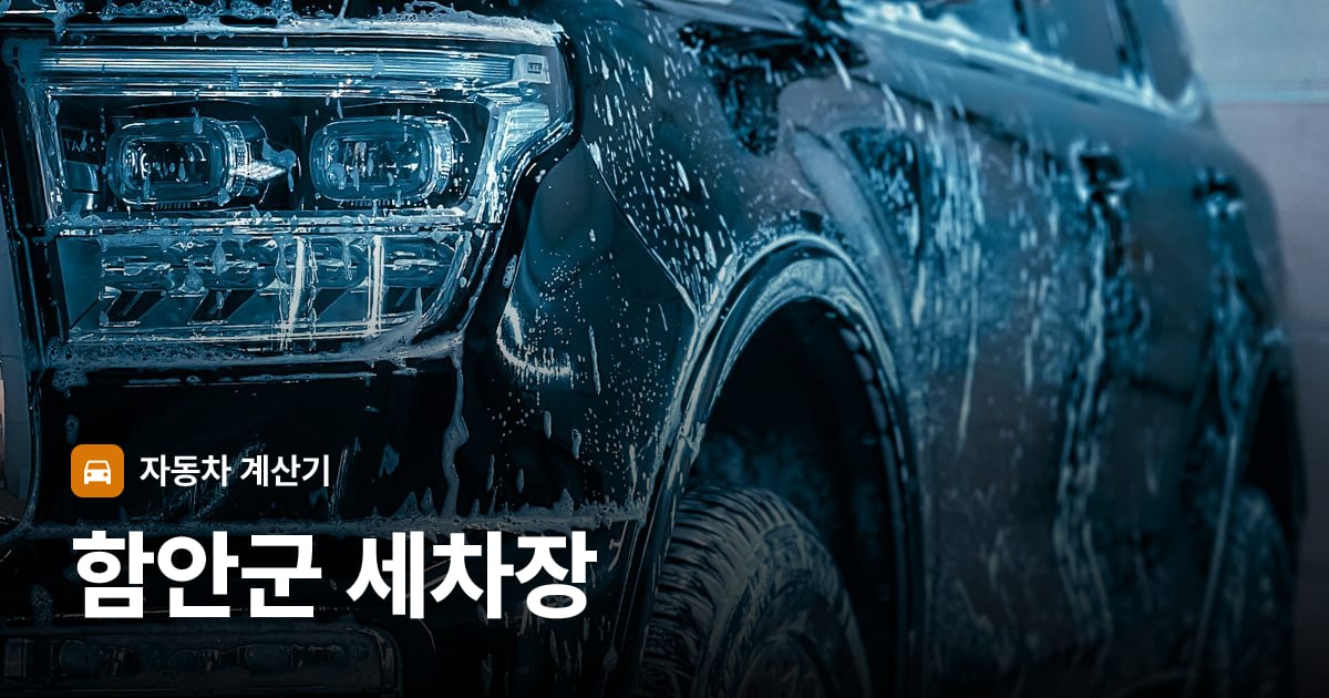 자동차 세차