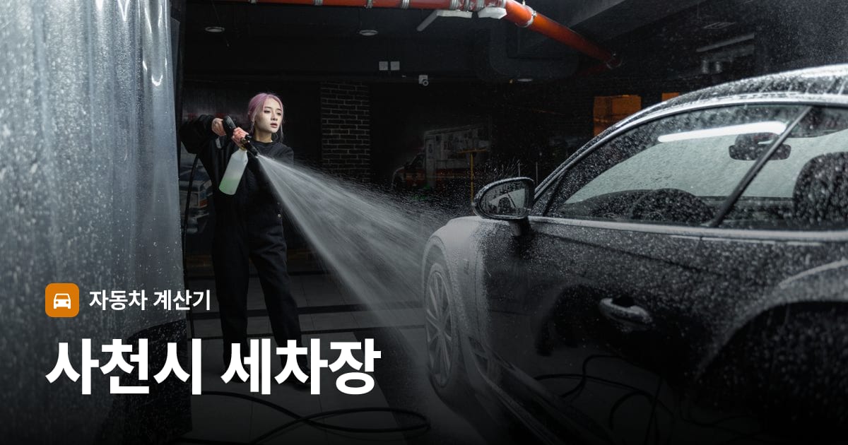 자동차 세차