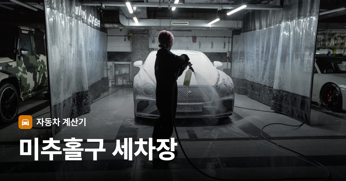 자동차 세차