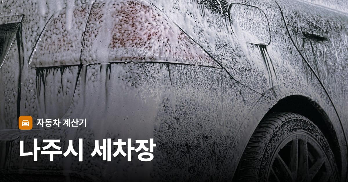 자동차 세차