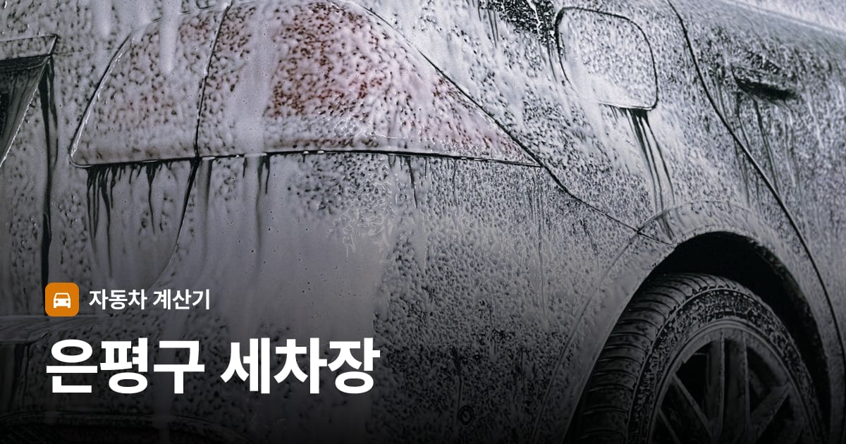 자동차 세차