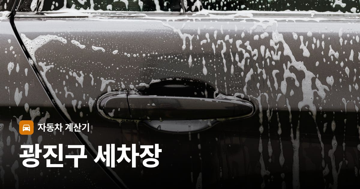 자동차 세차