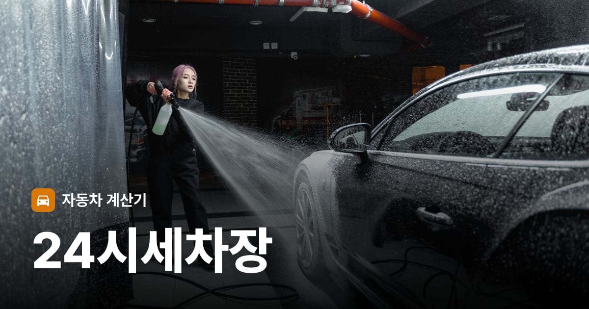 자동차 세차
