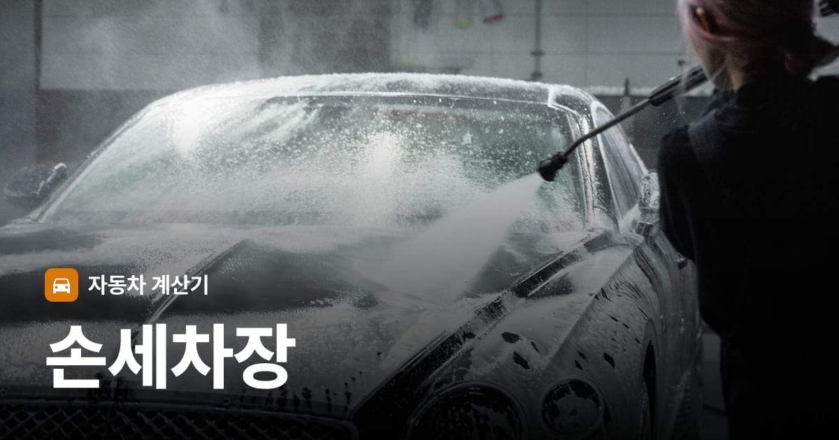 자동차 세차