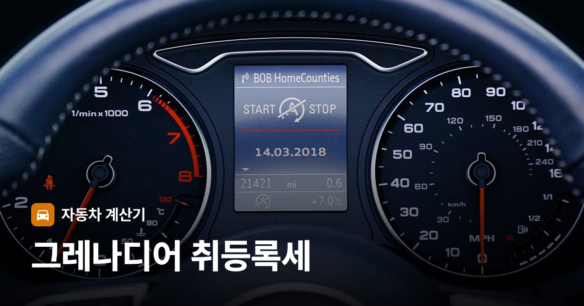 자동차 계기판·대시보드
